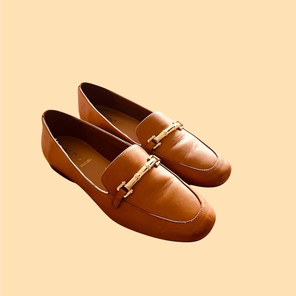 WOMEN’S Aldo GENUINE LEATHER Loafers - Like New! Size US 6.5